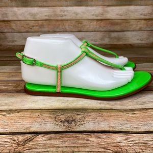 Green Via Spiga Sandals